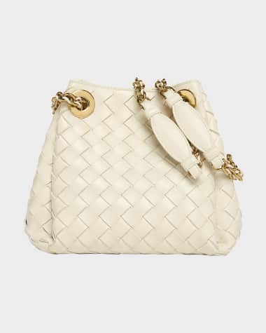 Bottega Veneta Small Parachute Leather Shoulder Bag
