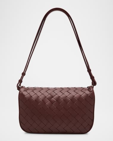 Bottega Veneta Intrecciato Puff Pouch Bag on Strap
