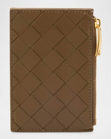 Bottega Veneta Zip Leather Card Case