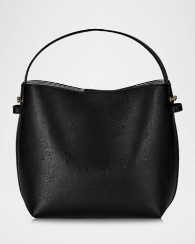 Gigi New York Selena Leather Bucket Bag