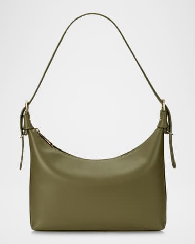 Gigi New York Blake Zip Leather Shoulder Bag