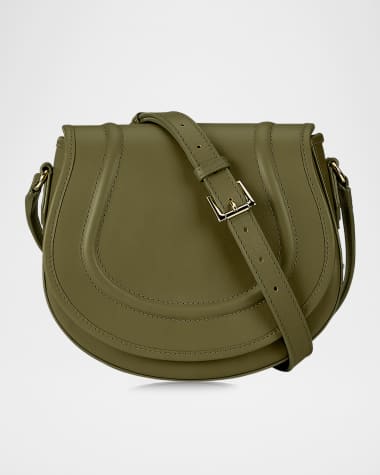 Gigi New York Jenni Saddle Leather Crossbody Bag
