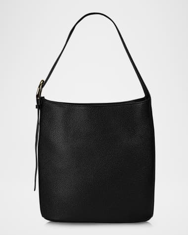 Gigi New York Avery Leather Bucket Bag