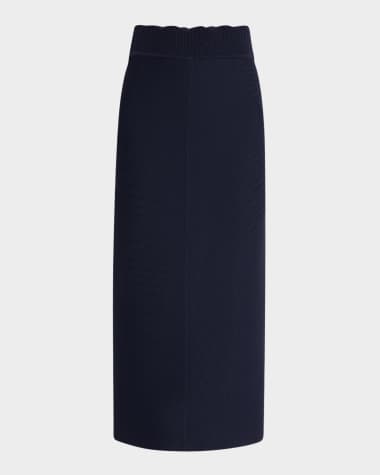 CLEA Lennon Crepe Knit Skirt