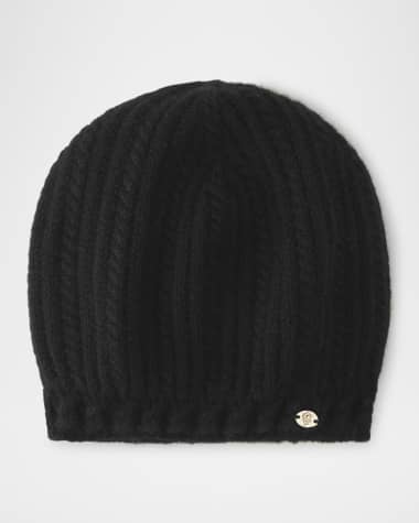 Helen Kaminski Simone Cable Knit Cashmere Beanie