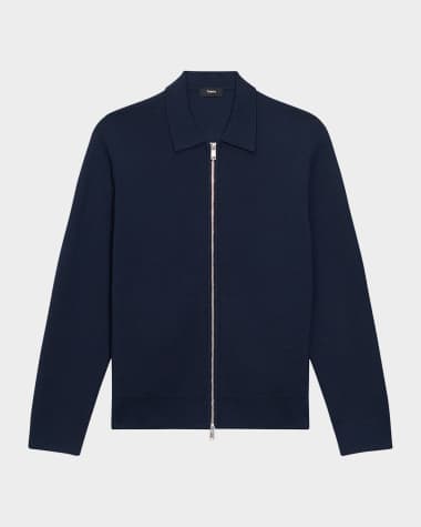 Theory Men's Cameron Full-Zip Sweater