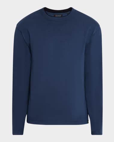 Scotch & Soda Men's 3 Crosses Cotton Crewneck Sweater