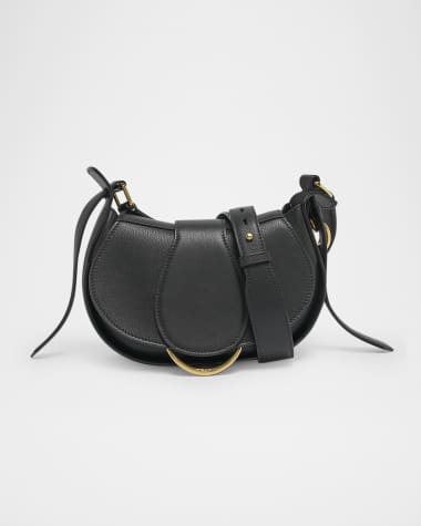 Chloe Ride Small Flap Crossbody Bag in Calfskin