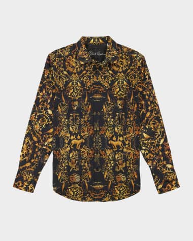 Robert Graham Men's Brut Satin Stretch Sport Shirt