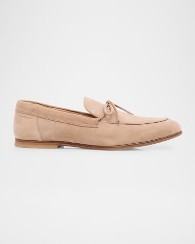Stuart Weitzman Men's Bennett Suede Loafers