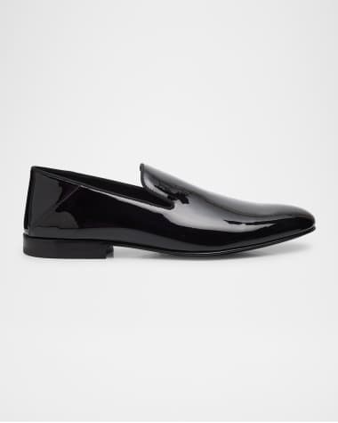 Stuart Weitzman Men's Buzz Patent Leather Loafers
