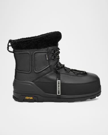 UGG Men's Shasta Waterproof Leather Mid Snow Boots