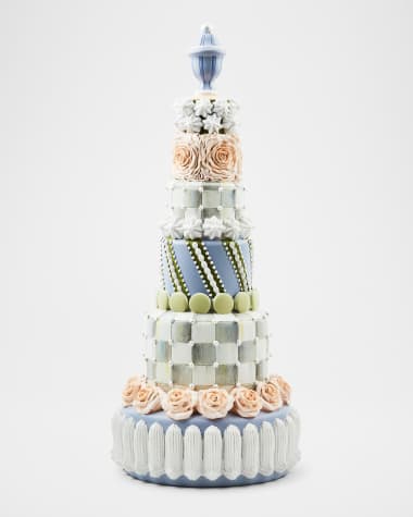 MacKenzie-Childs Cameo Tiered Decorative Cake