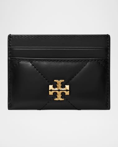 Tory Burch Kira Diamond Quilted Leather Card Case
