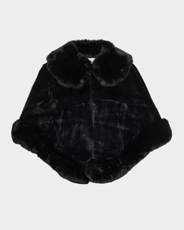 La Fiorentina Faux Fur Cape