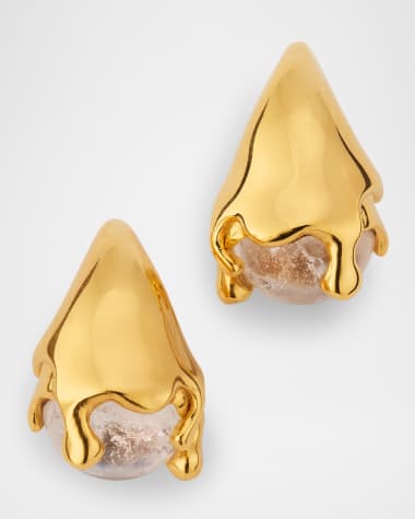 Bottega Veneta Mini Drop Earrings