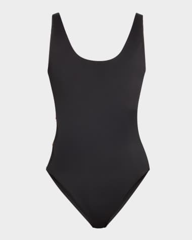 Versace Medusa Module One-Piece Swimsuit