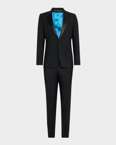 Paul Smith Men's Satin Peak-Lapel Tuxedo