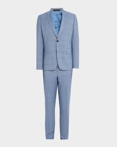 Paul Smith Men's Wool Glen Check Two-Button Suit