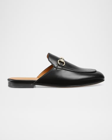 Gucci Princetown Leather Mules