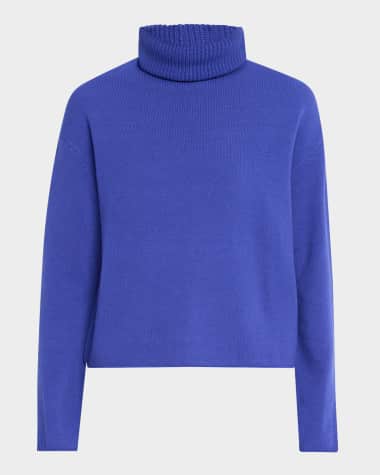 Giorgio Armani Virgin Wool-Cashmere Turtleneck Sweater