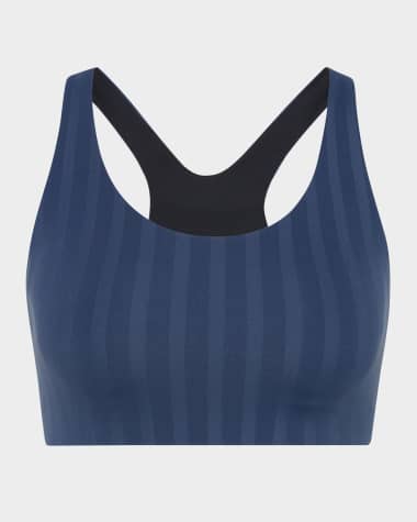 The Upside Wilde Jade Striped Sports Bra