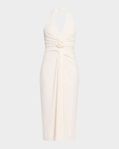 Cinq a Sept Kathleen Halter Midi Dress