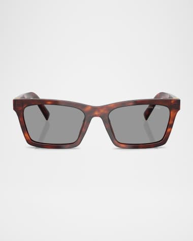 Miu Miu MUA05S Rectangular Acetate Sunglasses