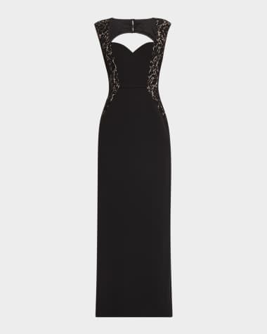 Black Sleeveless Designer Evening Gowns for Women Neiman Marcus