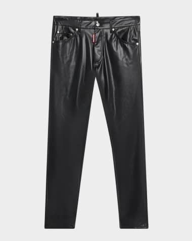 Dsquared2 Men's Faux-Leather Cool Guy Pants