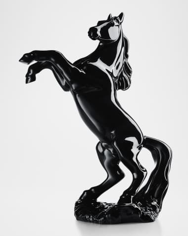 Baccarat Pegasus Sculpture, Black - Limited Edition of 99