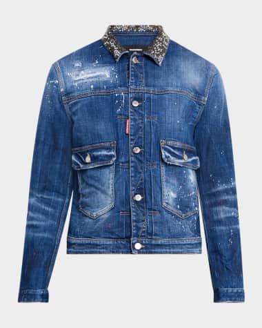 Dsquared2 Men's Heritage Boxy Jean Jacket