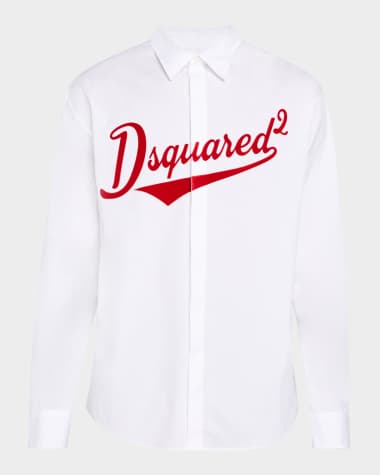 Dsquared2 Men's College Button-Down Shirt