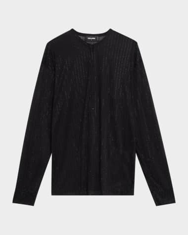 Dsquared2 Men's Loose-Fit Embroidered T-Shirt