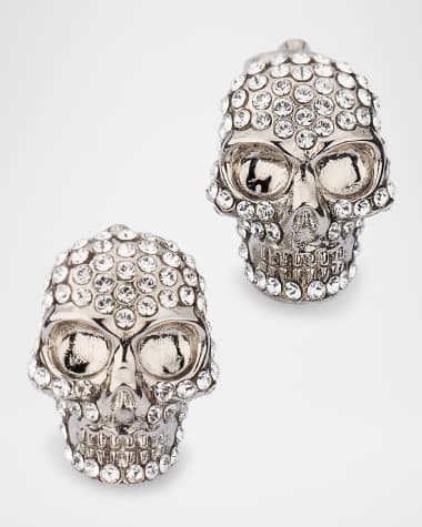 McQueen Pavé Crystal Stud Earrings