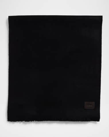 Vince Cashmere Double-Face Scarf