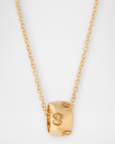 Gucci Icon 18K Yellow Gold GG Necklace