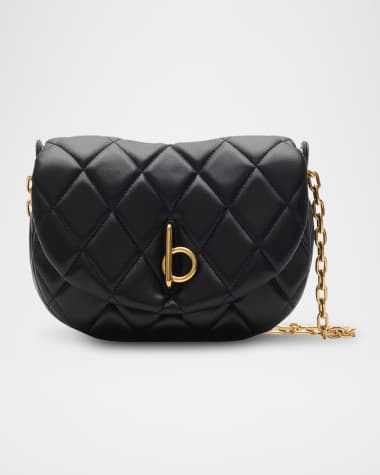 Burberry Rocking Medium Quilted Leather Shoulder Bag