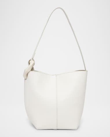 JW Anderson Corner Small Leather Bucket Bag