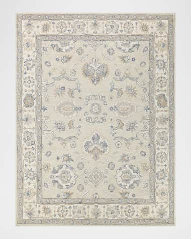 Exquisite Rugs Marietta Hand-Tufted Oushak Rug, 9' x 12'