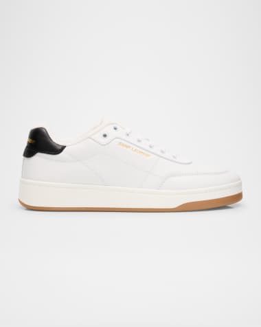Saint Laurent Men's SL/61 Leather Low-Top Sneakers
