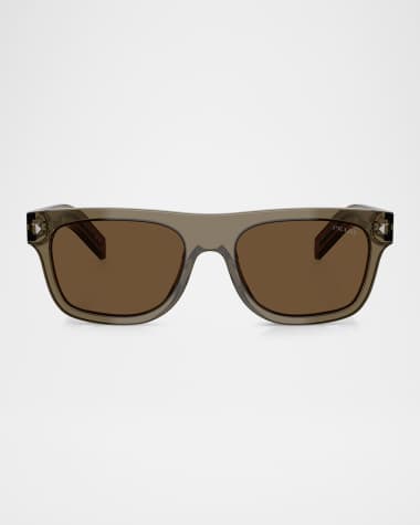 Prada Men's PR B12SF Pillow Sunglasses