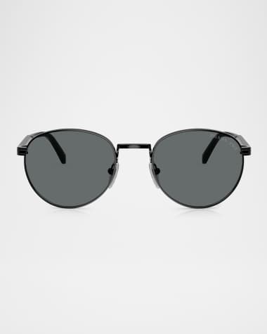 Prada Men's PR B51S Oval Sunglasses