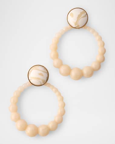 Gas Bijoux Andy Acetate Statement Earrings