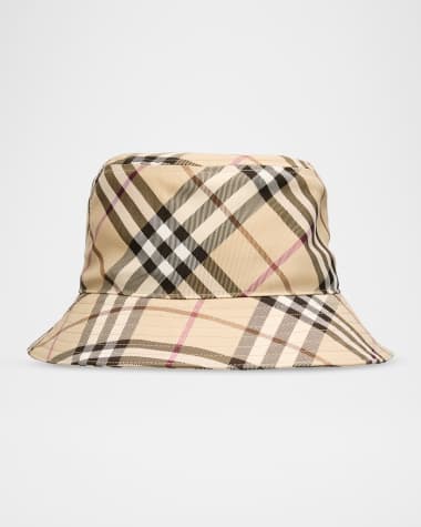 Burberry Essentials Check Knight Bucket Hat
