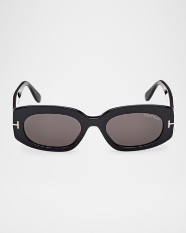 TOM FORD Cielle Oval Acetate Sunglasses