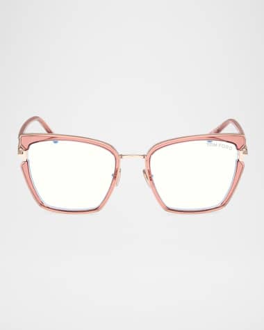 TOM FORD Acetate Butterfly Optical Glasses