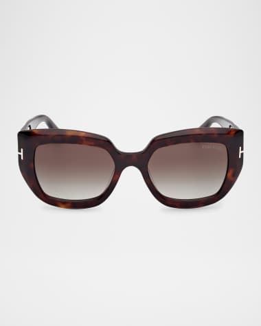 TOM FORD Saltzman Acetate Butterfly Sunglasses