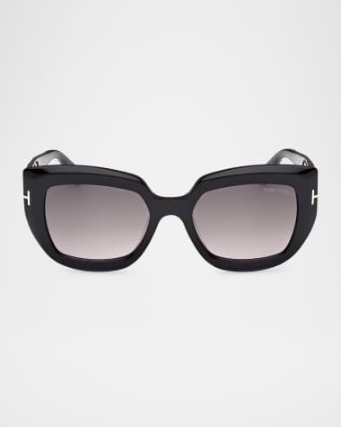 TOM FORD Saltzman Acetate Butterfly Sunglasses