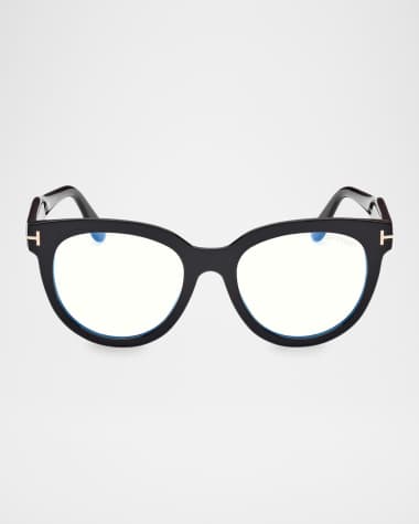 TOM FORD Round Acetate Optical Glasses